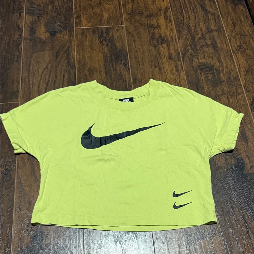Nike Bright Yellow Tee with Black Tag